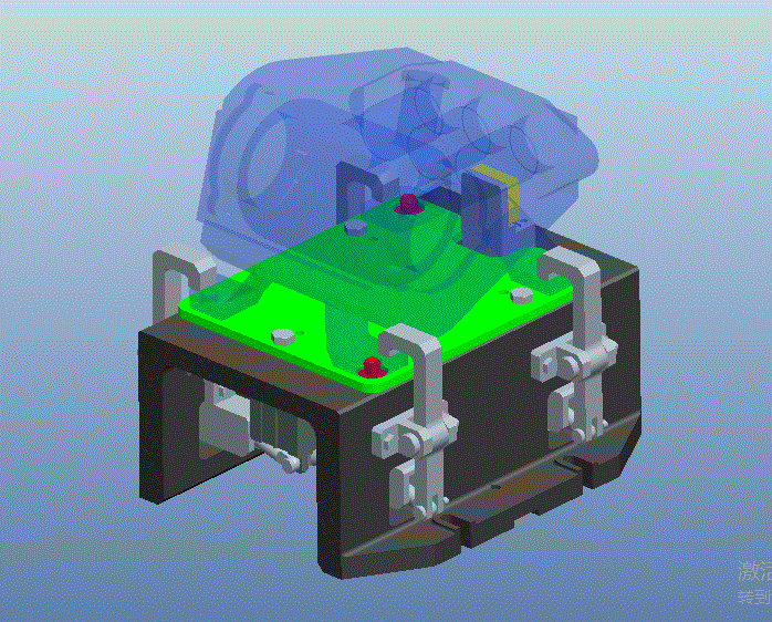 JJ8344-曲轴箱体加工工艺及铣床夹具设计[含Proe三维图]