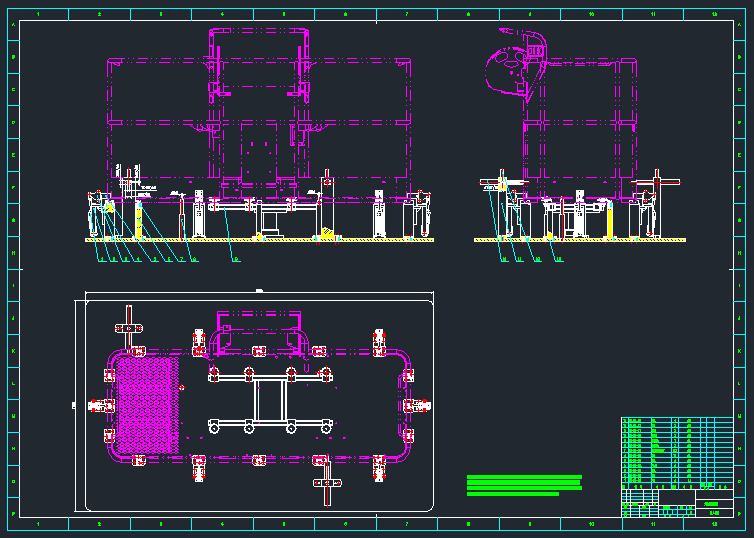JJ8352-工作斗底盘焊装夹具设计与分析[含Proe三维图]