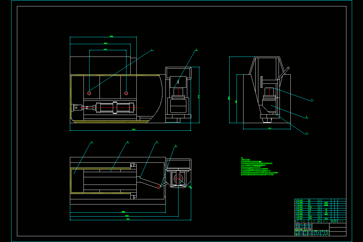 JJ8356-LG50型裂管器工作机构设计[含SW三维图]