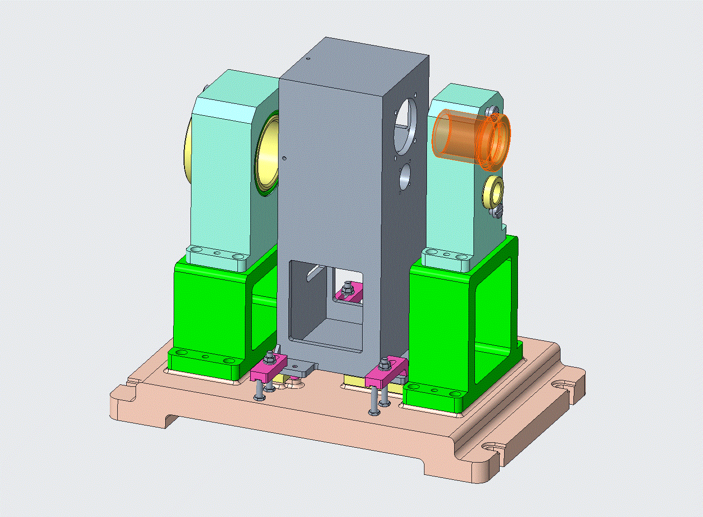 JJ8359-二次调头箱体加工工艺及夹具设计[含Creo三维图]