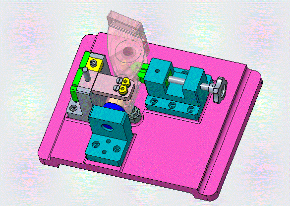 JJ8382-电焊钳静臂座零件柔性工艺及工装设计[含Creo三维图]