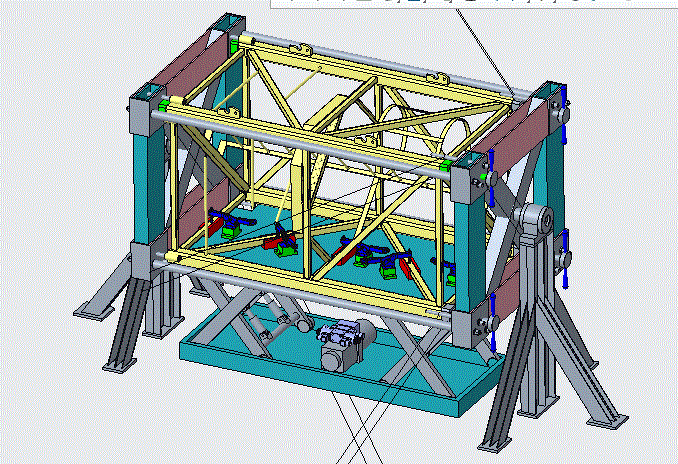 Z1531-塔机标准节自定位旋转焊接工装设计[含Creo三维图]