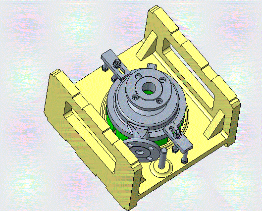 JJ8389-泵盖工艺规程及法兰面12-M12孔夹具设计[含Creo三维图]
