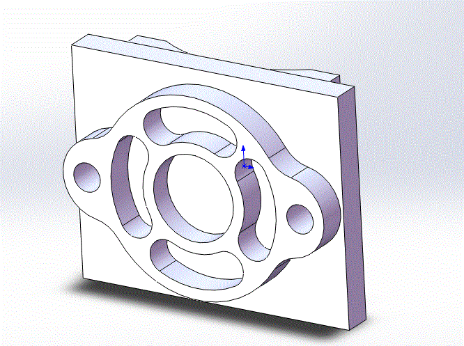 JJ8391-耳环底座零件的建模与加工工艺规程设计[含SW三维图]