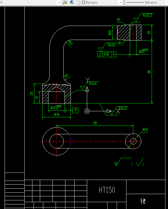 P563-手把零件加工工艺及钻φ8孔夹具设计