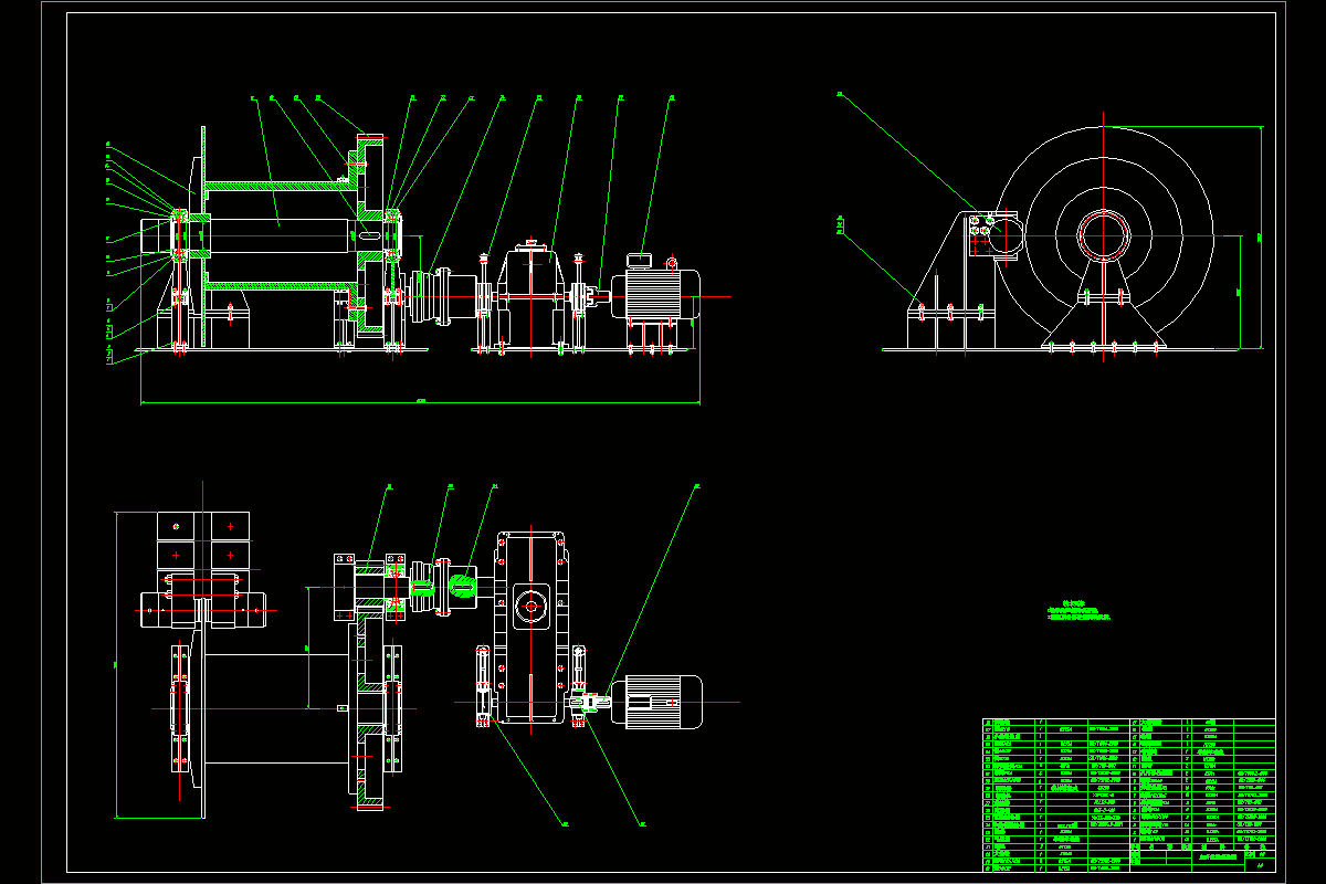 JJ7902-水电站龙门起重机起升机构设计
