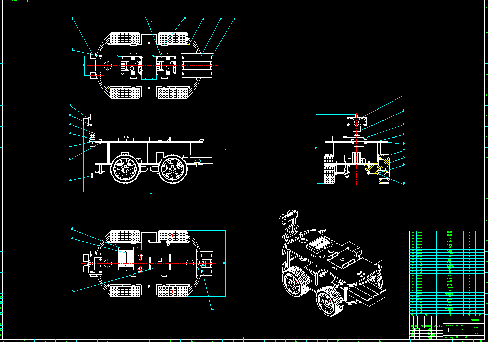 P834-基于arduino的超声波避障小车设计