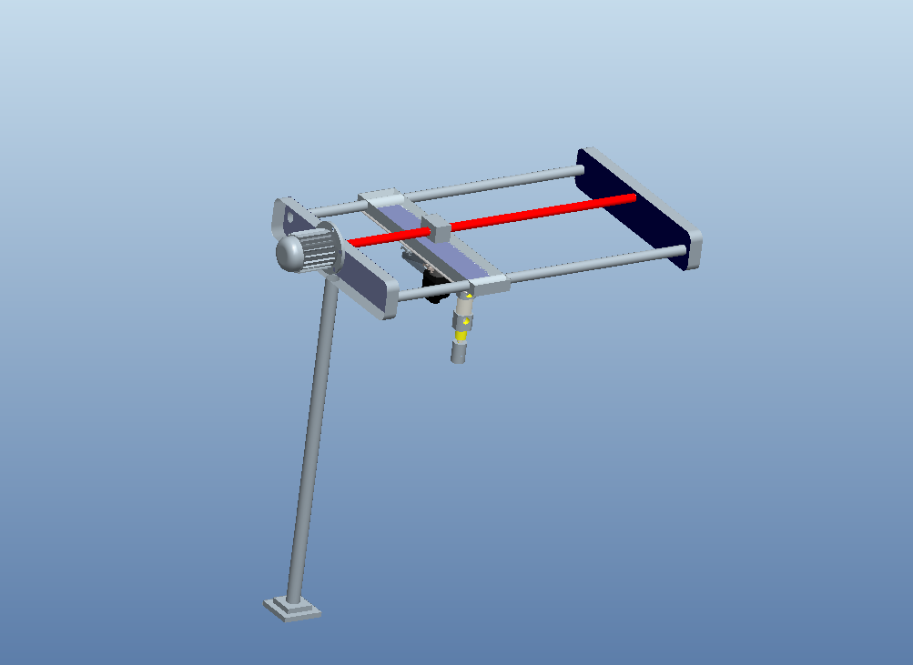 P517-T型垂直激光焊接机械手结构设计[含Proe三维图]