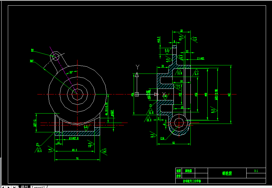 K1514-蜗轮箱体加工工艺及铣6mm两侧面夹具设计