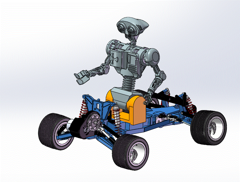 P904-老人护理机器人机械系统设计[含三维图]