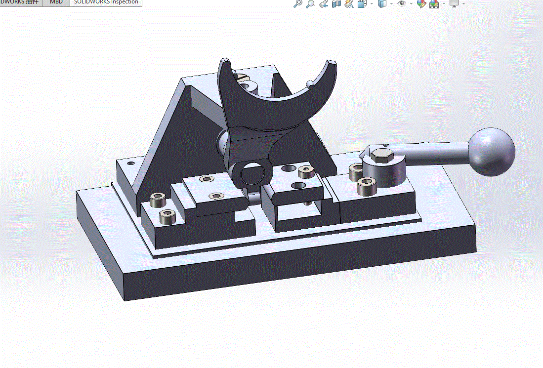 JJ8409-第四速及第五速变速叉工艺及钻M10孔夹具设计[含SW三维图]