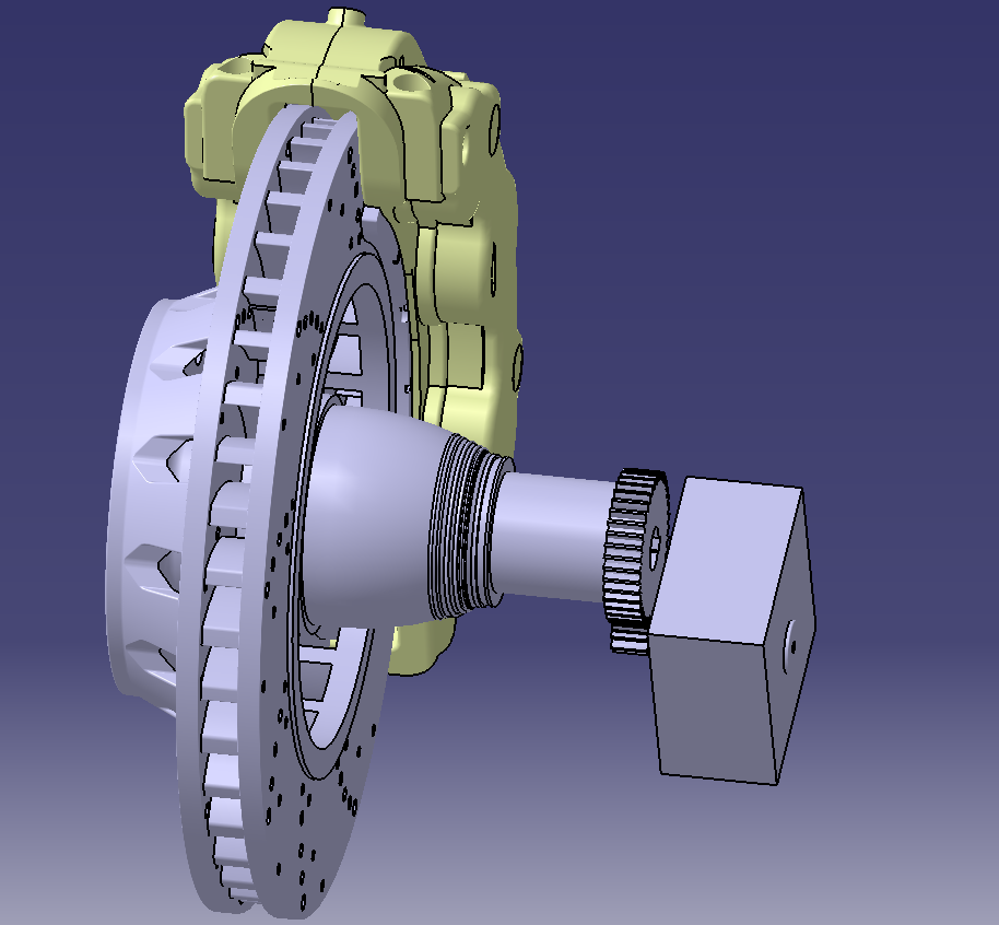 P622-无人驾驶电动汽车再生制动系统的设计【含Catia三维图】