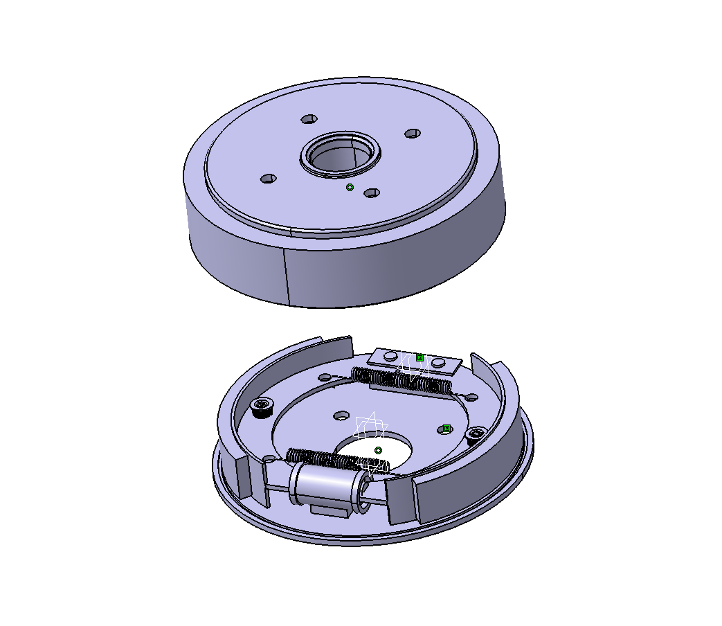 P623-轿车鼓式制动器设计与分析【含Catia三维图】