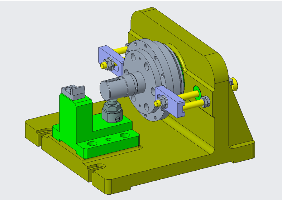 P597-复合定位盖零件工艺规程及夹具设计[含Creo三维图]
