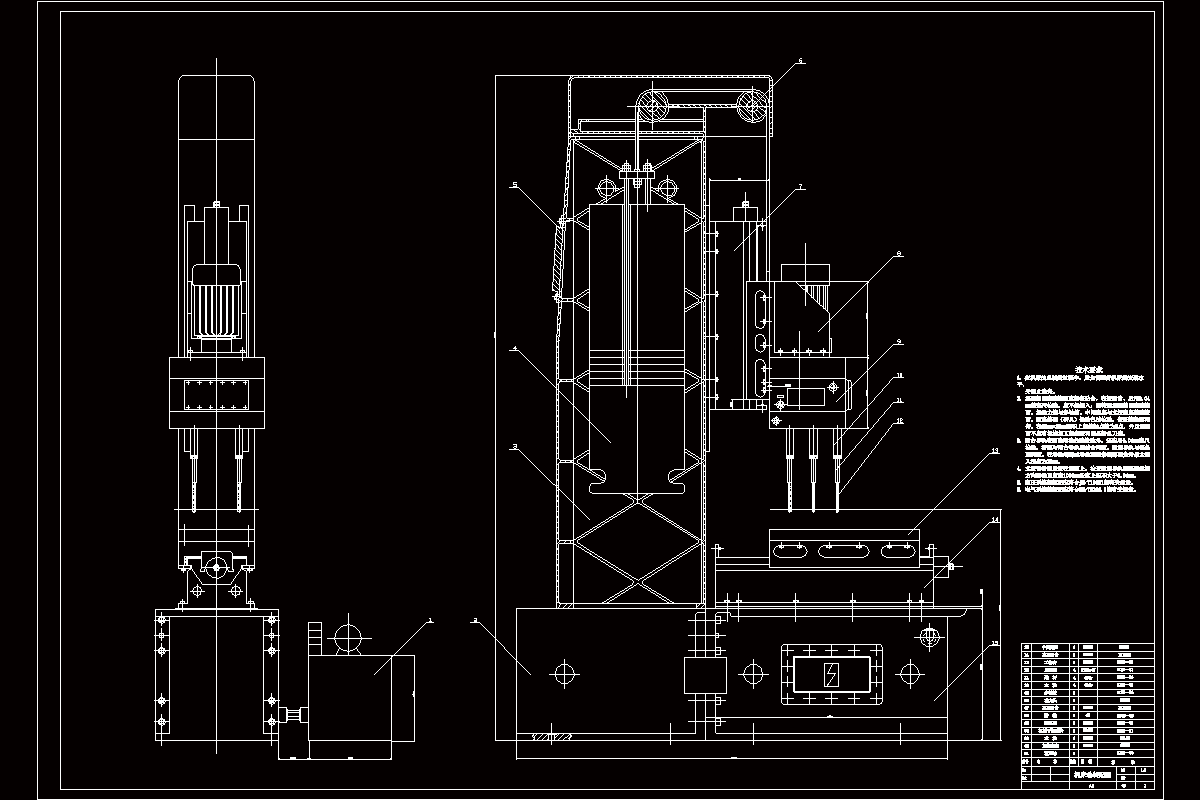 JJ8604-活动压紧板多孔钻专机设计