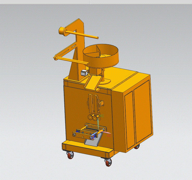 Z882-全自动粉料立式包装机设计【含UG三维图】
