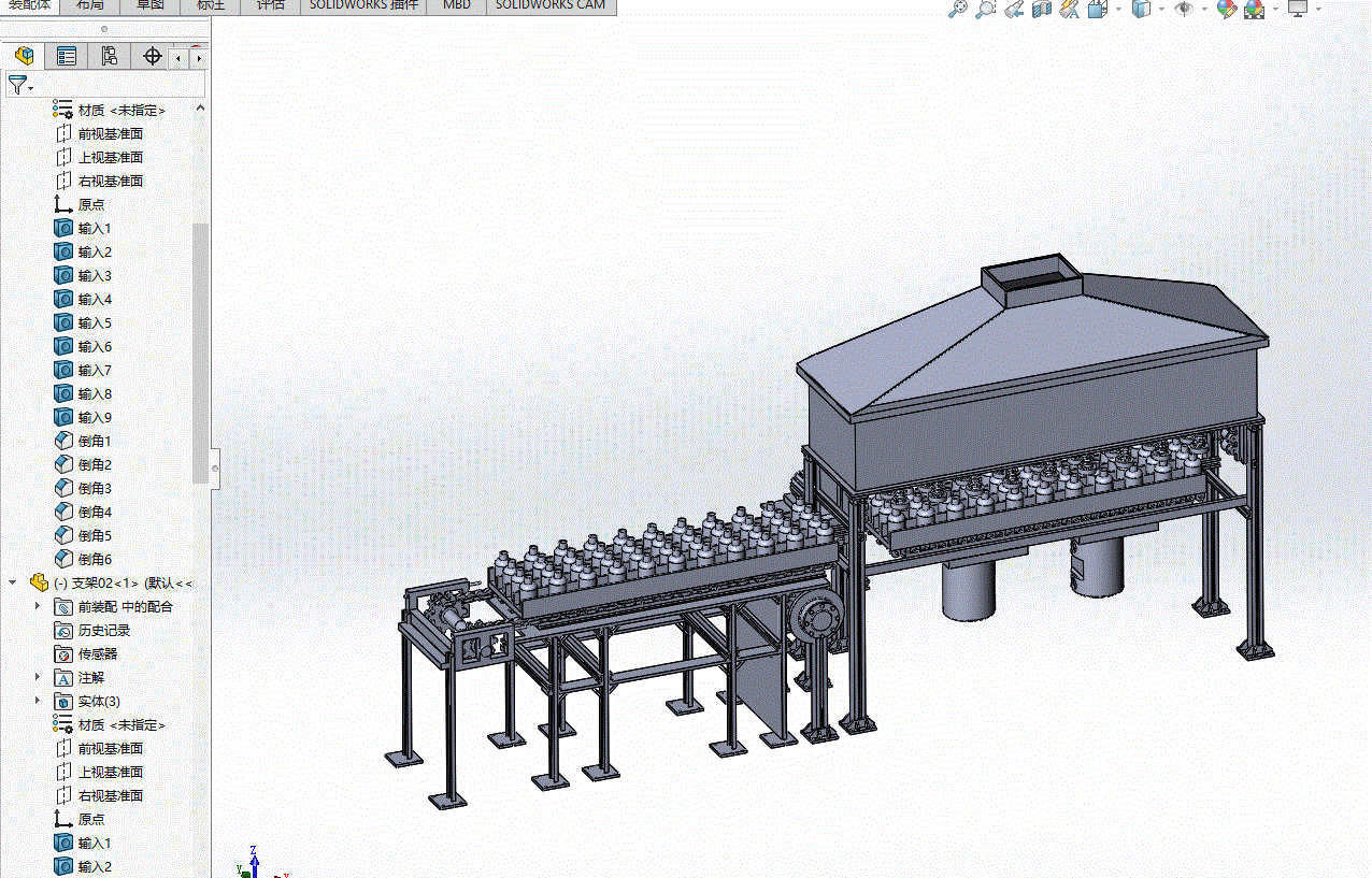 Q704-自动液体灌装机设计【含SW三维图】