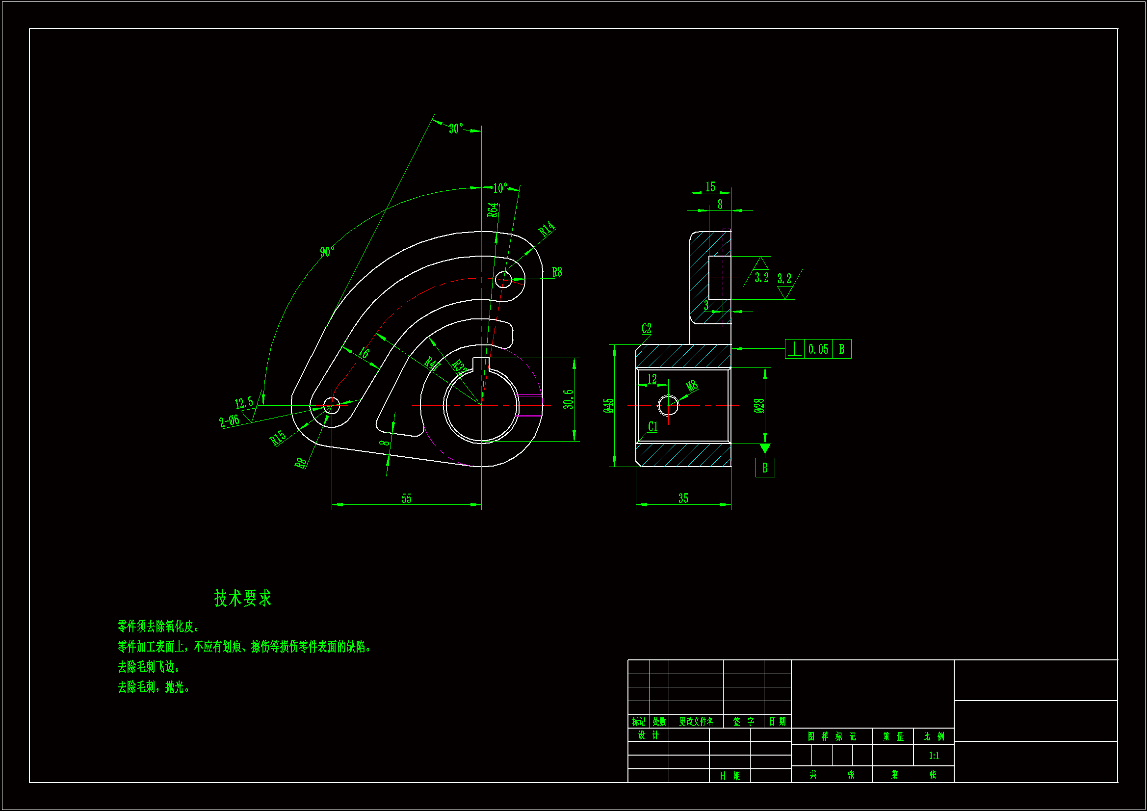 JJ8656-凸轮零件加工工艺规程设计