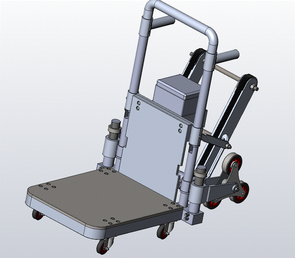 JJ8661-载重上下楼梯机设计【含SW三维图】