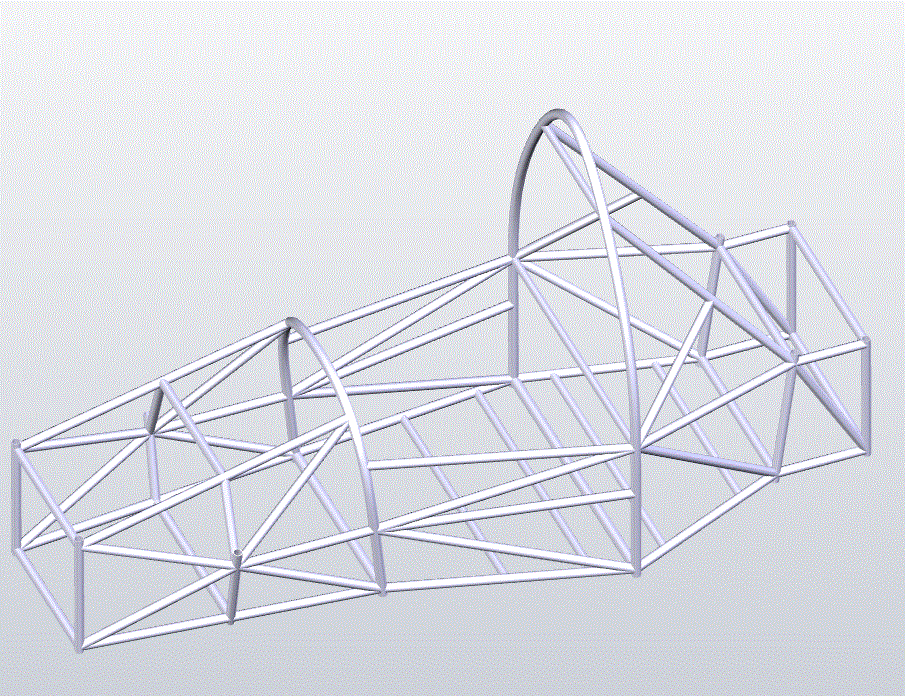 JJ8672-FSC赛车车架设计【含Catia三维图】