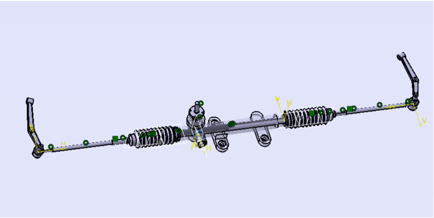 P700-齿轮齿条转向器设计-长安某SUV转向系设计[含Catia三维图]