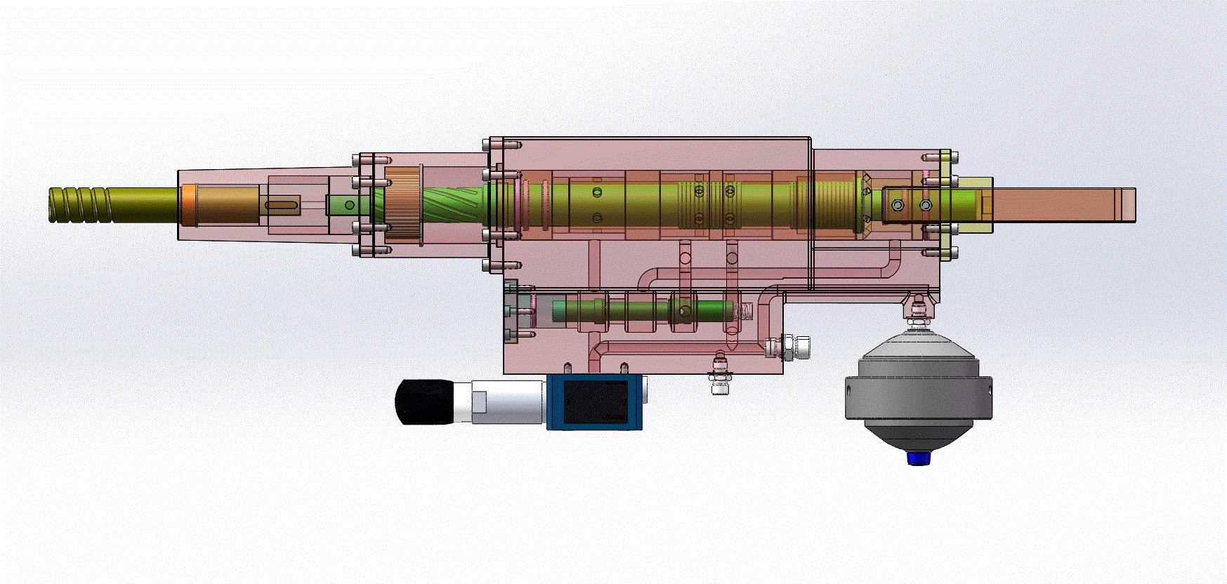 JJ8835-液压冲击装置设计-钻探冲击器[含SW三维图]
