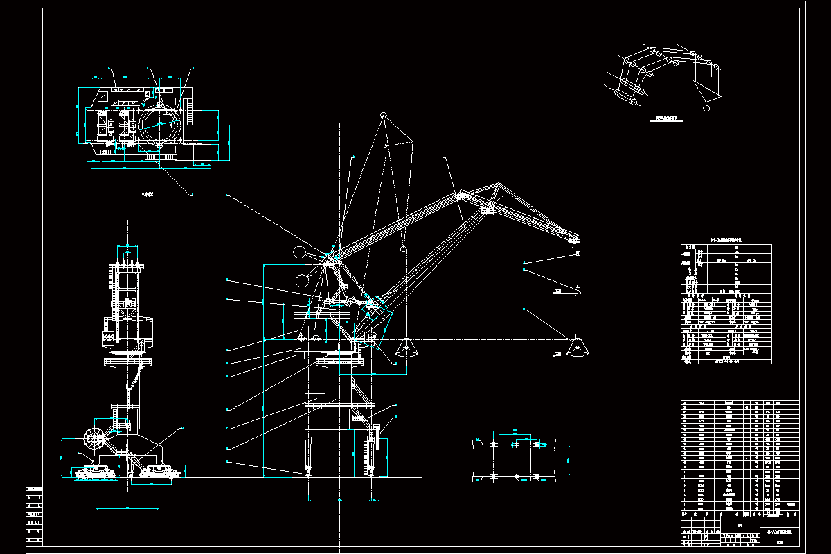 JJ8848-门座起重机总体及旋转机构设计