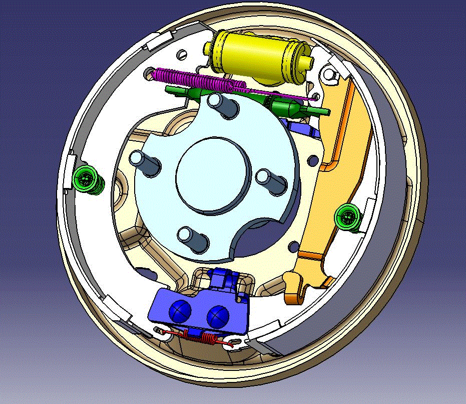 JJ8854-汽车鼓式制动器的设计[含Catia三维图]