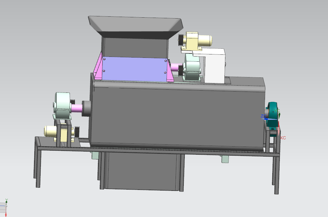 P691-厨余垃圾粉碎脱水机的设计