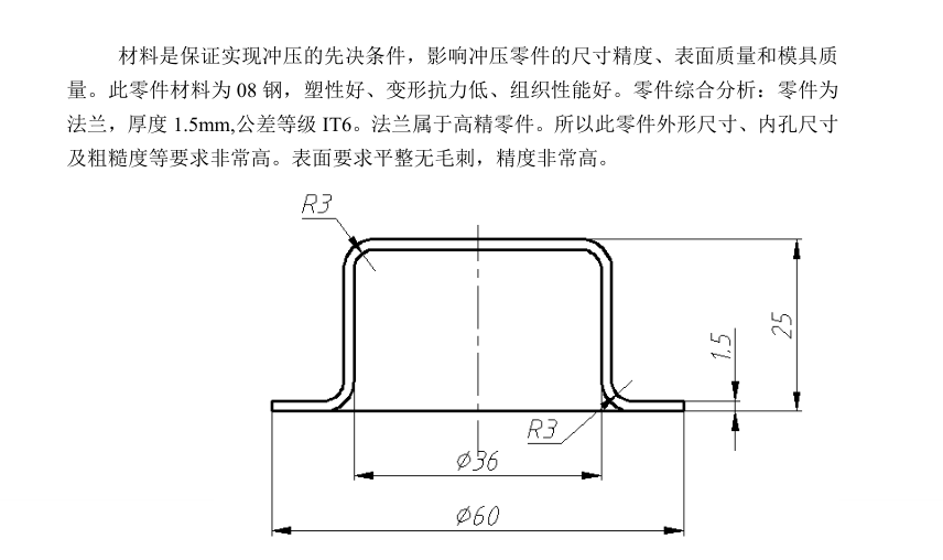 JJ8473-法兰冲压模具设计-C281长60