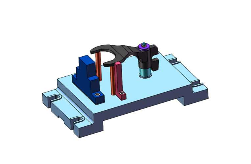 K1535-变速器换挡叉工艺及铣宽51mm两内侧面夹具设计[含SW三维图]