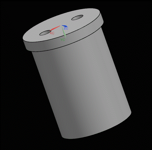 JJ8478-圆形双孔垫片冲压模具设计-C277外径35