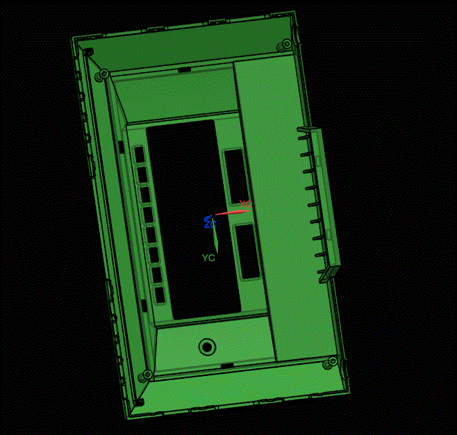 JJ8498-电视机后壳注塑模具设计【含UG三维图】