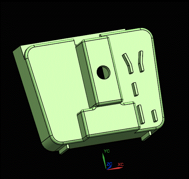JJ8507-吸尘器灰尘收集装置外壳注塑模具设计【含UG三维图】
