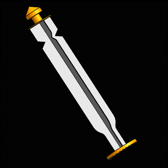 JJ8525-一次性注射器活塞杆注塑模具设计【含UG三维图】