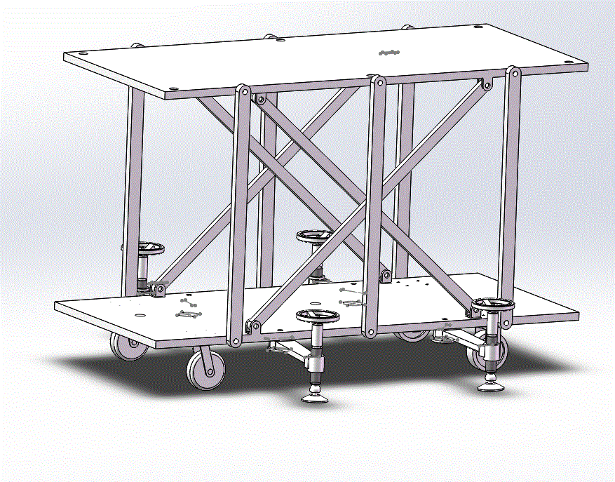 JJ9139-组装式储液塔内壁防腐涂料半自动喷涂机设计【含SW三维图】
