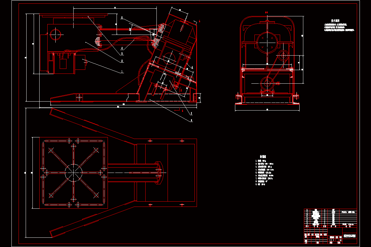 JJ9161-0.5t伸臂式焊接变位机工作台回转机构设计