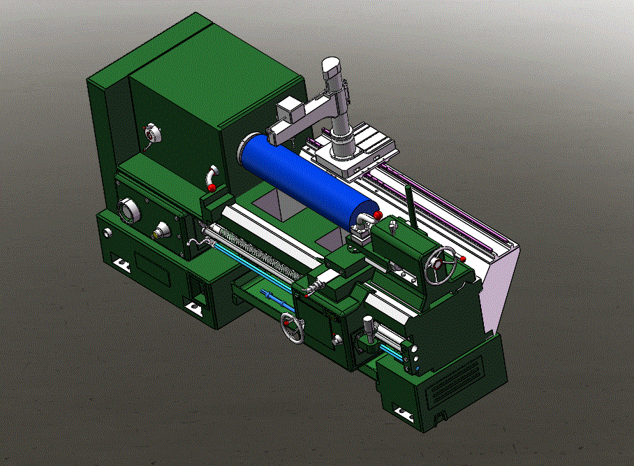 JJ9205-多功能数控车床设计【含SW三维图】
