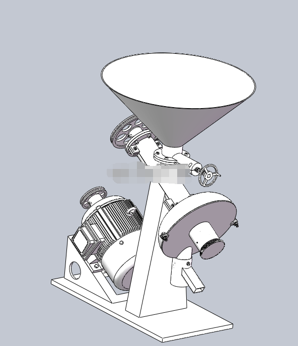 JJ9206-多功能五谷磨粉机设计【含SW三维图】