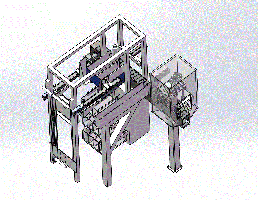 JJ8969-检测及仓储单元结构设计【含SW三维图】