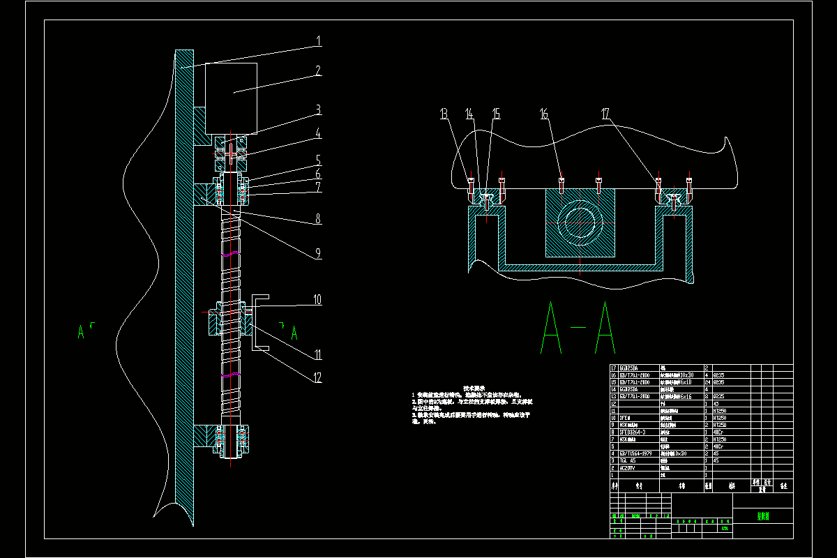 JJ9000-立式高速铣削加工中心垂直进给机构设计