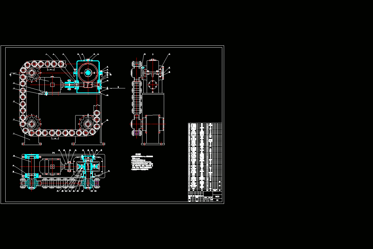 JJ9084-加工中心链式刀库系统设计