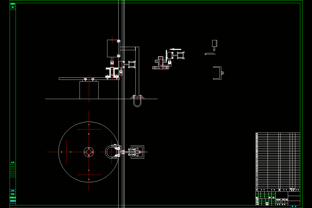JJ9114-全顺制动盘轴承压装机设计（夹具部分）