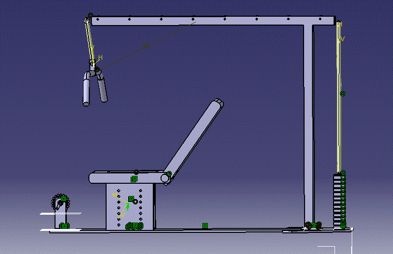 JJ9124-多功能健身器设计【含Catia三维图】