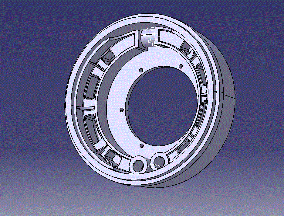 JJ9129-鼓式制动器制动鼓参数化设计研究【含Catia三维图】