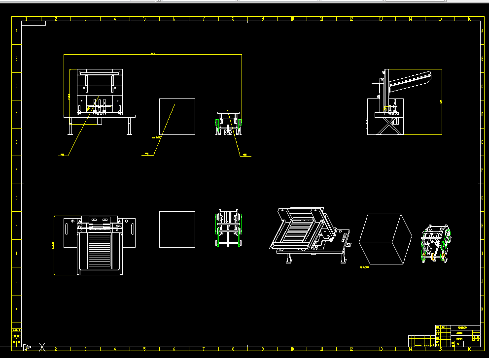 P823-无心磨床步进式送料机械手设计