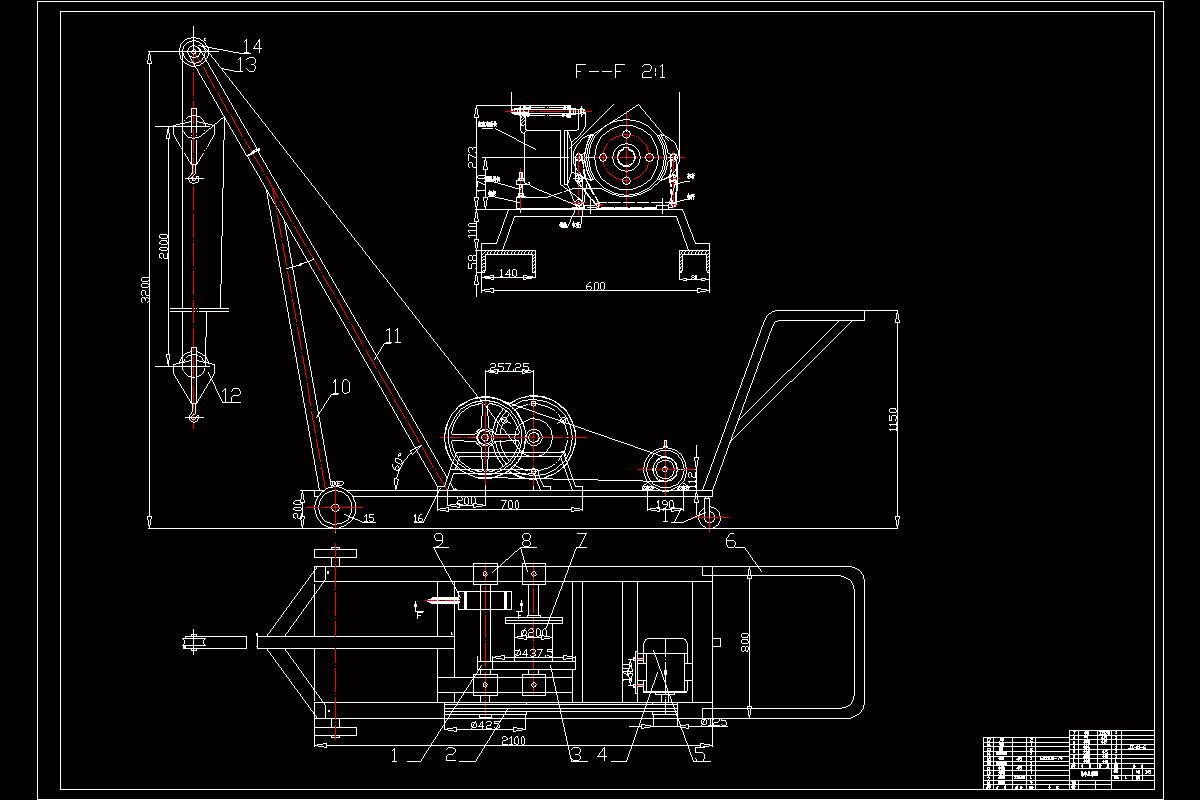 JJ9520-楼房用微型吊车的设计
