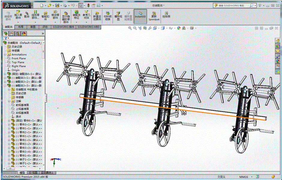 JJ9529-滴灌带回收机的设计【含SW三维图】