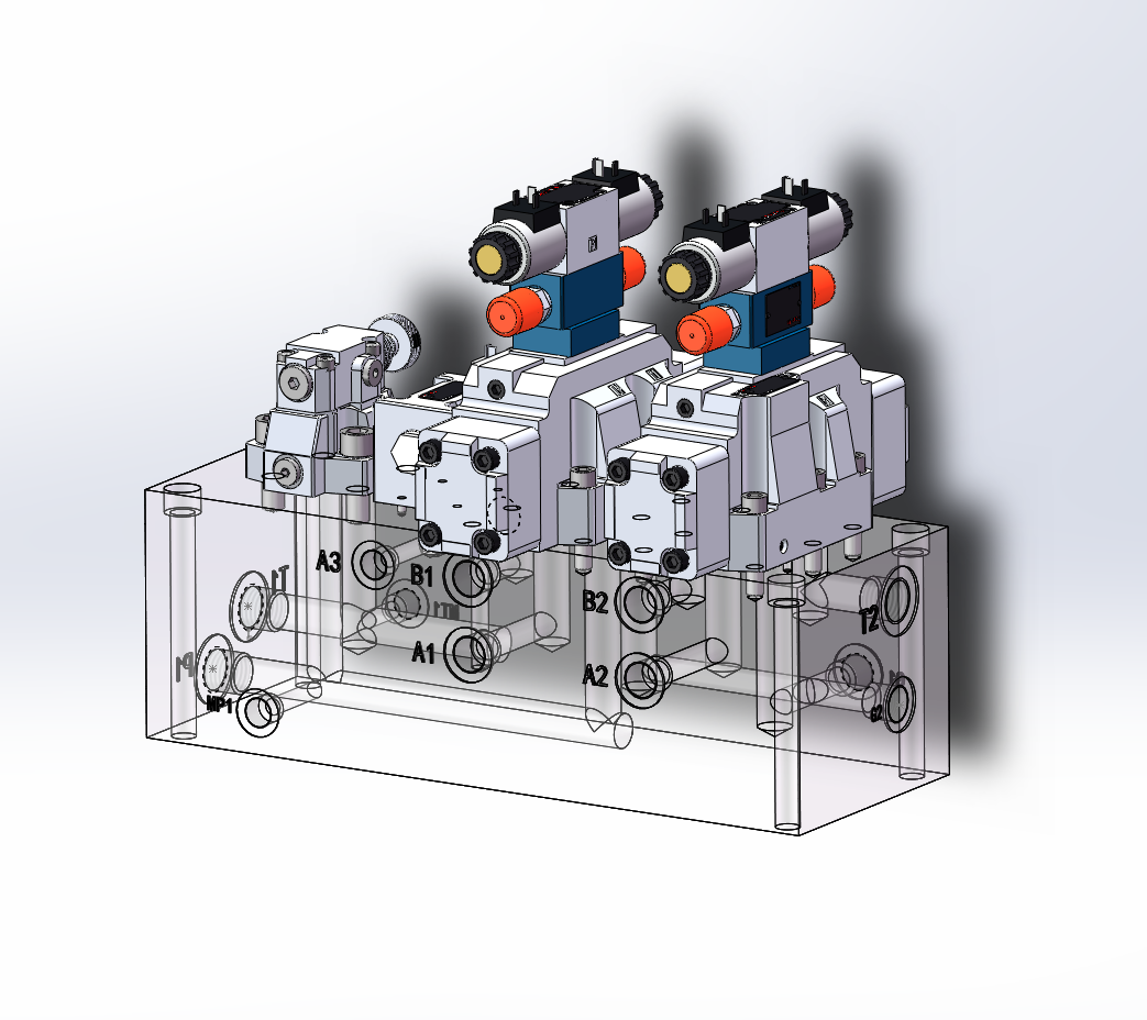 JJ9307-200T液压机液压系统设计【含SW三维图】
