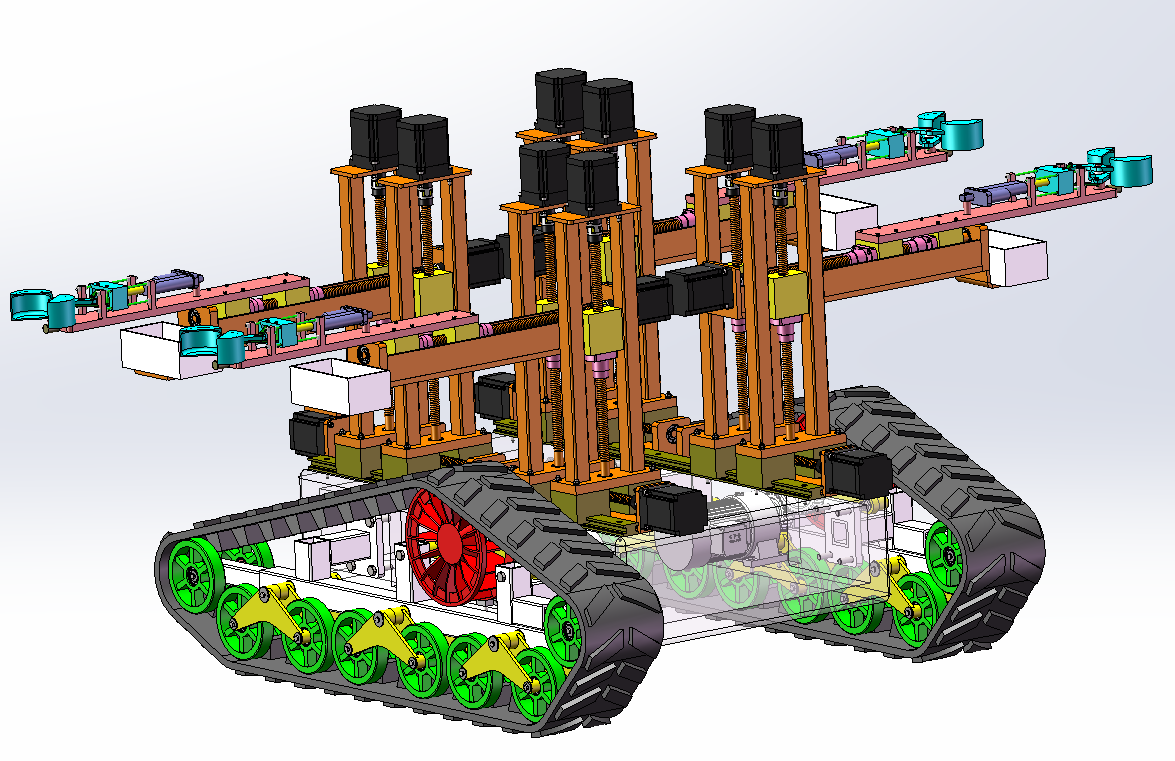 Q652-草莓采摘机设计【含SW三维图】